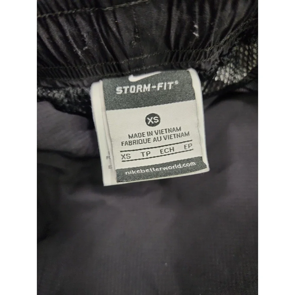 Nike Mens Storm Fit Pants Ankle Reflective Zip And‎ 1 Back Zip Pocket XS